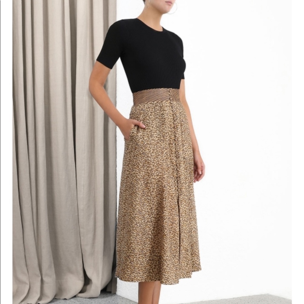 Zimmermann Empire Full Skirt 0P